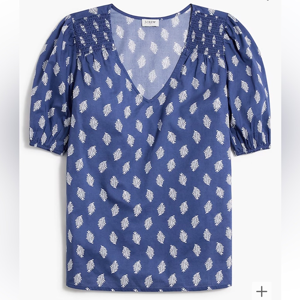 J. Crew Factory Cotton V-neck - L - NWT!